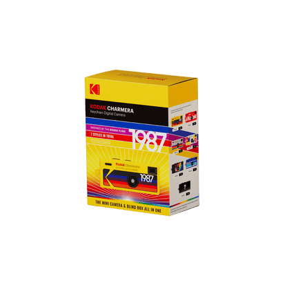 Collectible Kodak Charmera series variants on display