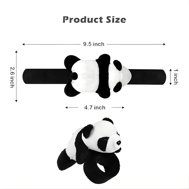 Panda slap band used as party return gift for kids