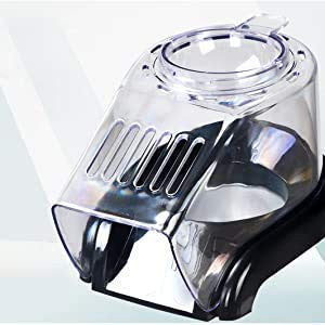 Compact popcorn maker on kitchen counter