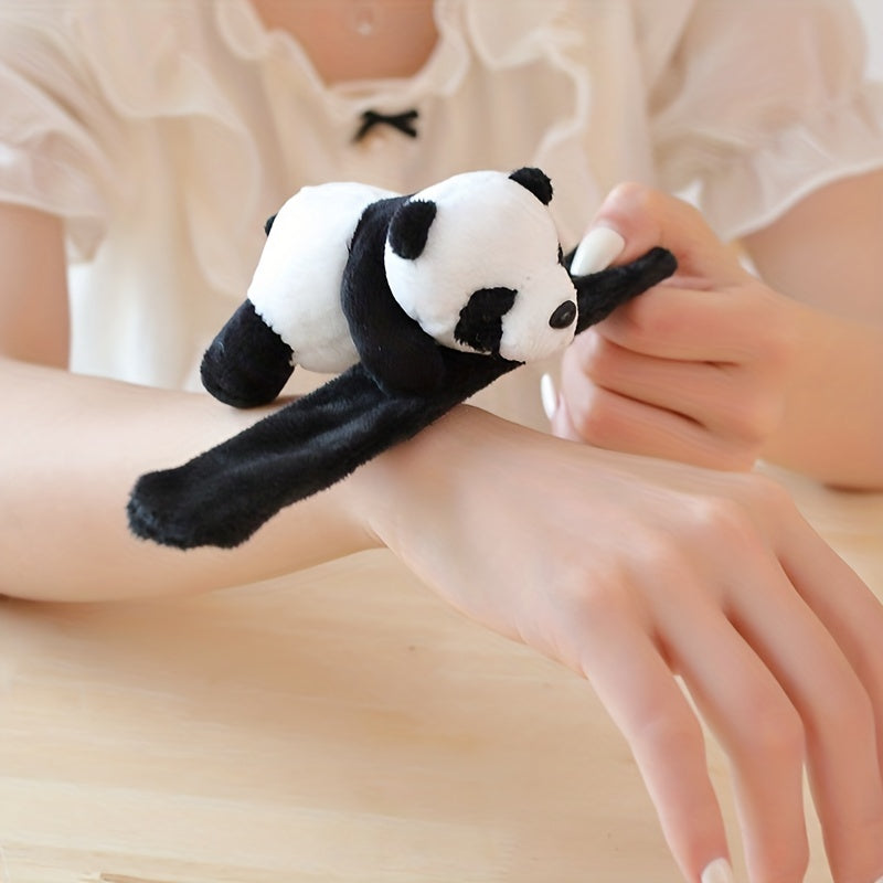 Soft fabric cover of Casezy panda slap bracelet