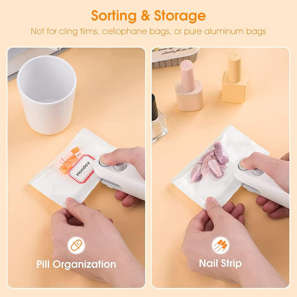 Heat seal demonstration on biscuit wrapper