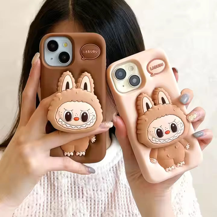 Labubu Plush Pop Case Mobile Cover
