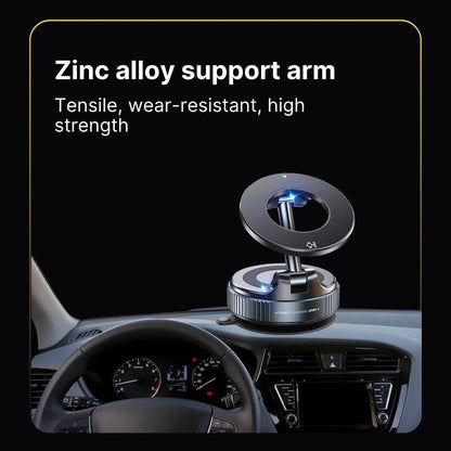 Close-up of nano gel base and magnetic head of Casezy phone holder