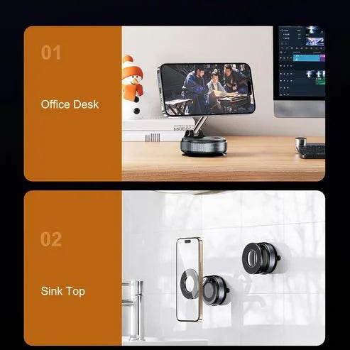 Casezy mag360° vacuum suction magnetic phone holder - casezy