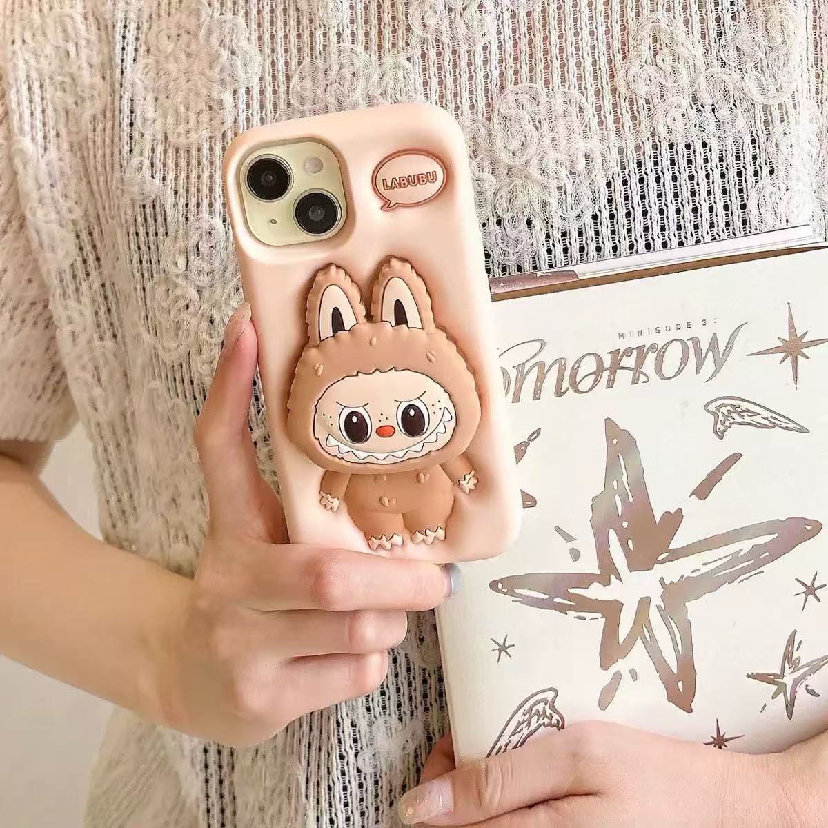 Labubu Plush Pop Case Mobile Cover