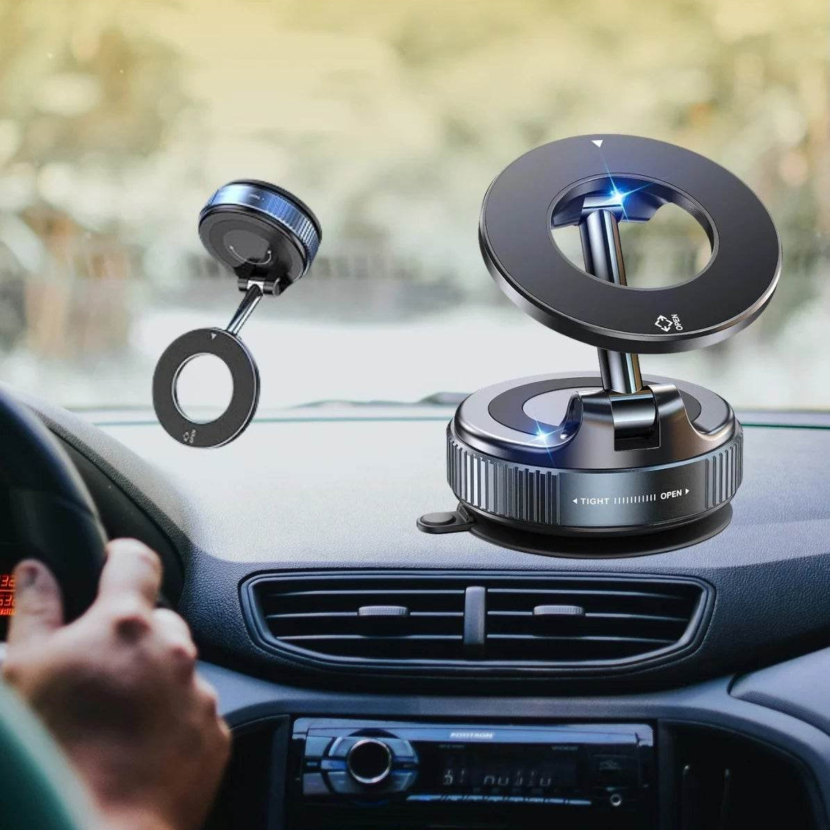 Casezy mag360° vacuum suction magnetic phone holder - casezy