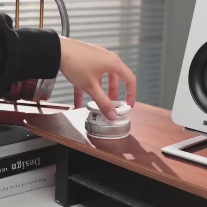 Ultra-Versatile 360° Magnetic Phone Holder & Stand | Multi-Surface Phone Mount for Kitchen, Gym, and Car